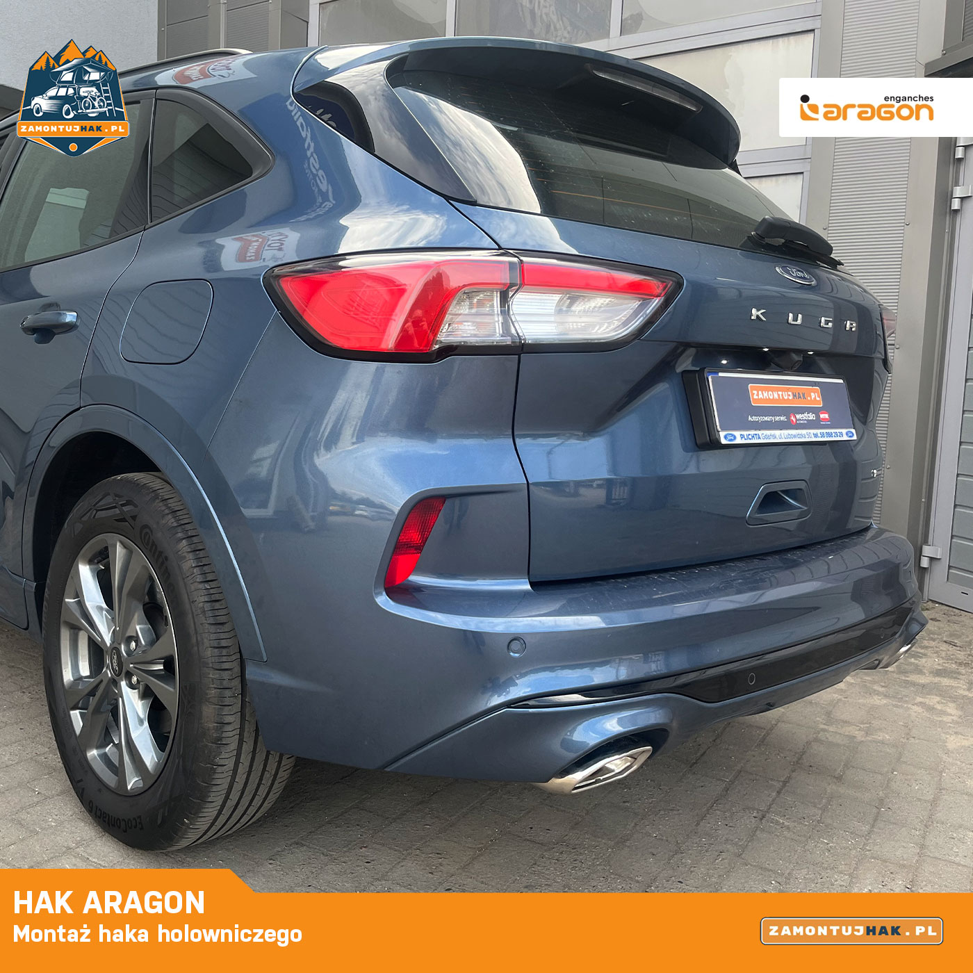 Ford Kuga hak holowniczy Aragon